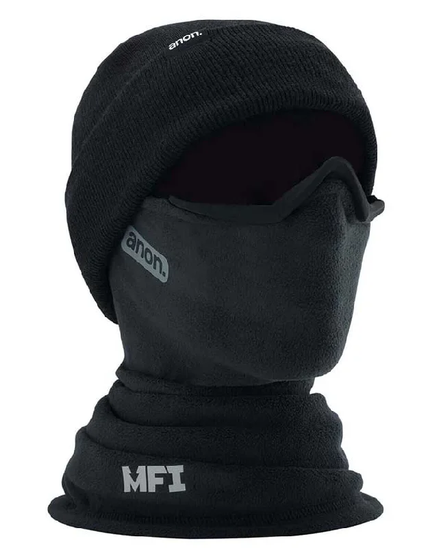 Anon MFI Beanie Neckwarmer | Black