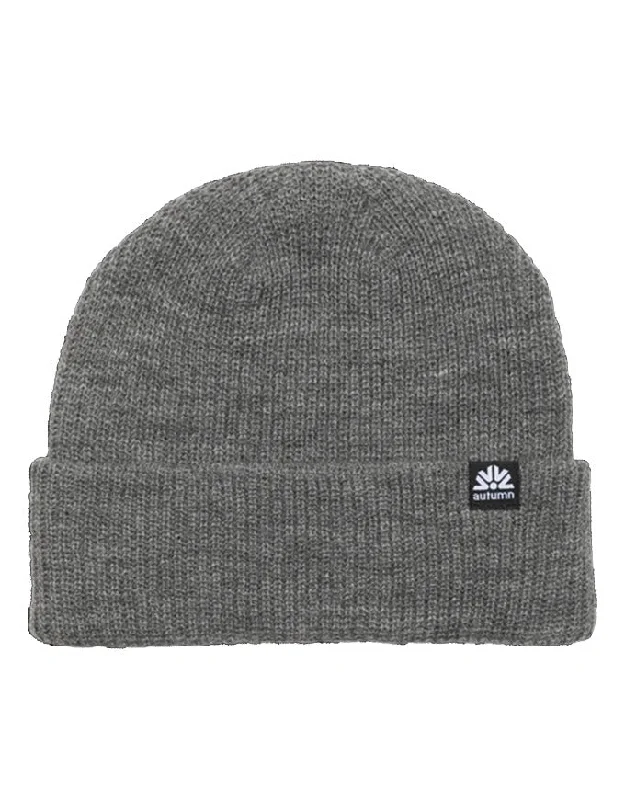 Autumn Headwear Simple Beanie | Grey