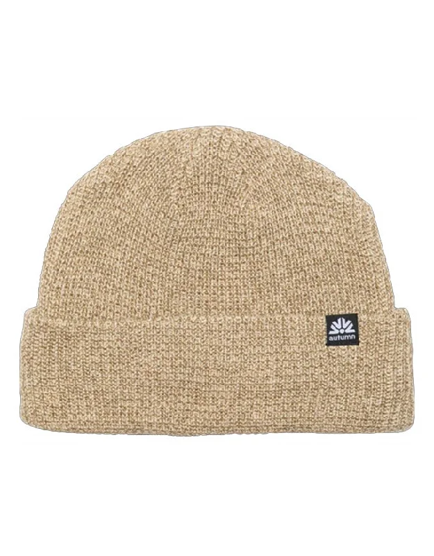 Autumn Headwear Simple Beanie | Oatmeal