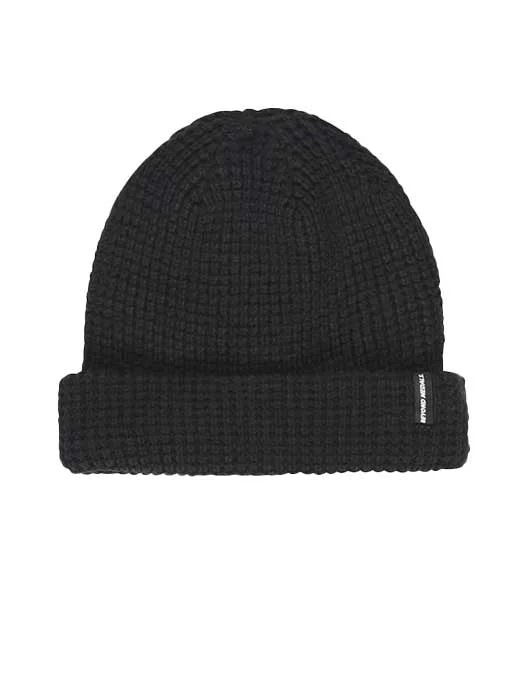 Beyond Medals Waffle Beanie | Black