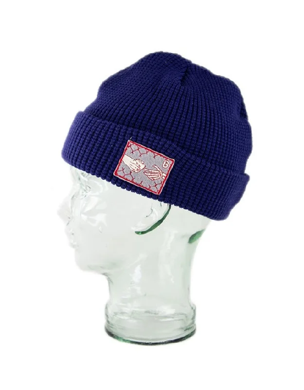 Blak Splash Beanie Navy