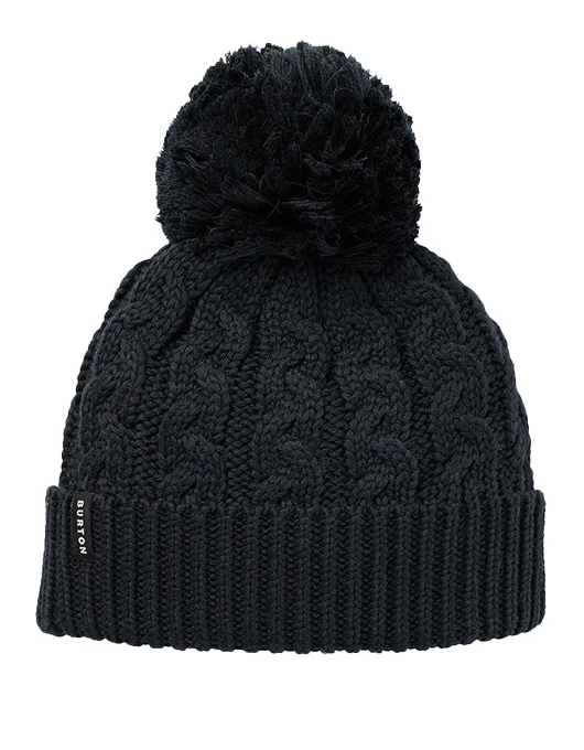 Burton Fleece Lined Zippy Beanie | True Black