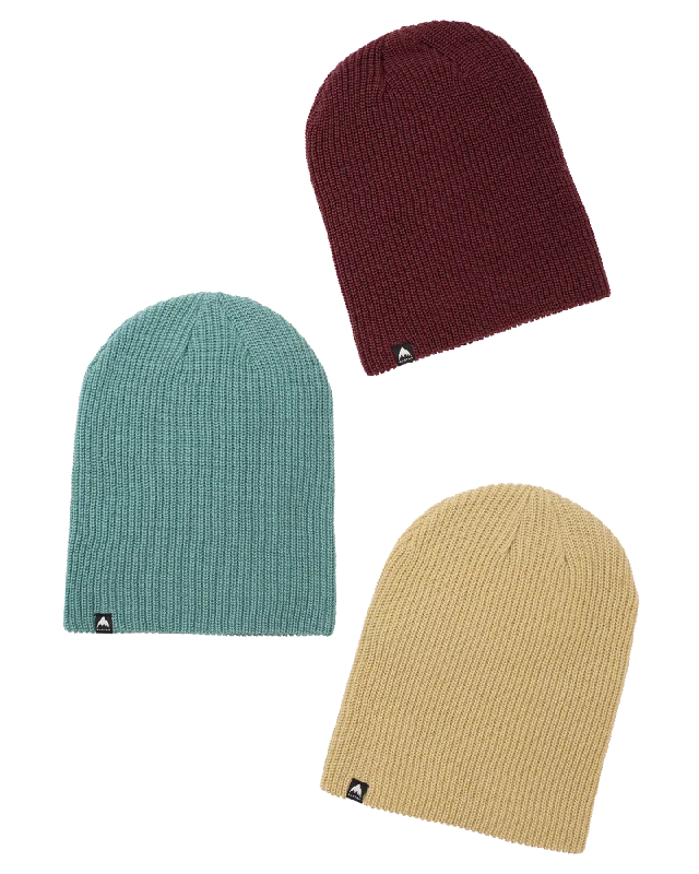 Burton Recycled Dnd Beanie - 3 Pack - Almandine/Rock Lichen/Mushroom