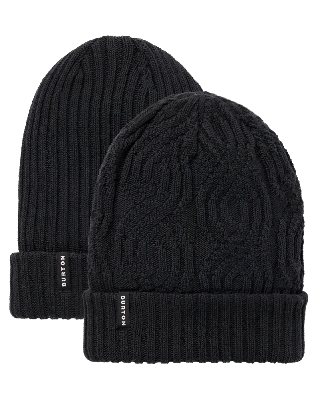 Burton Recycled Reversible Beanie - True Black