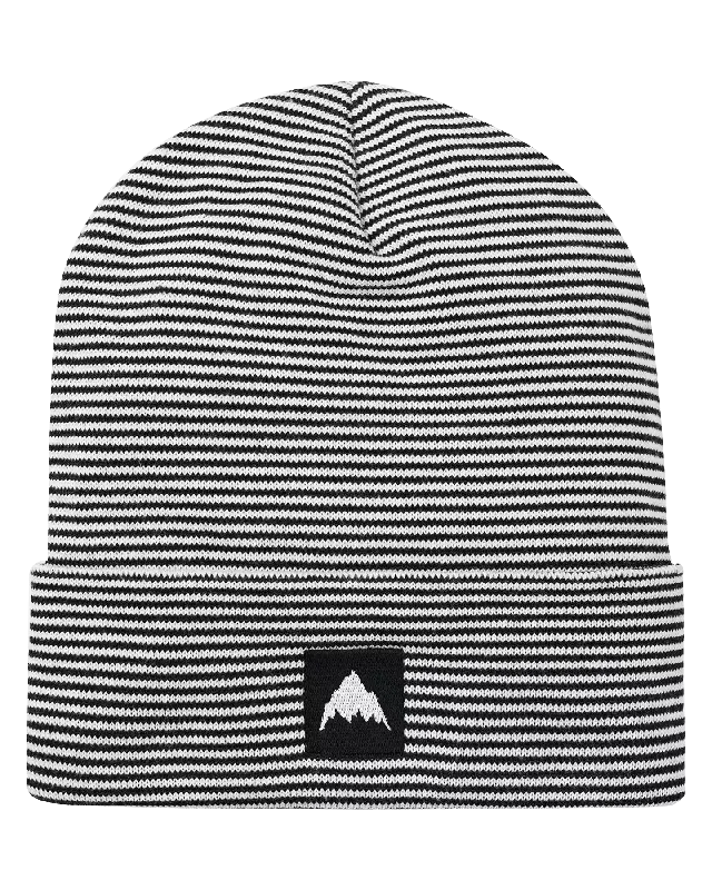 Burton Recycled Stripe Beanie - True Black/Stout White