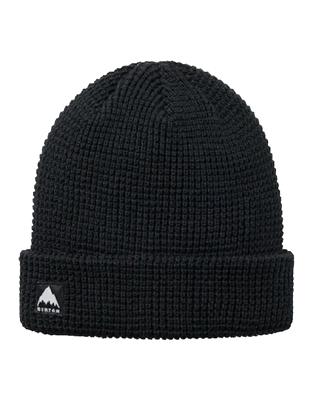 Burton Recycled Waffle Beanie | True Black