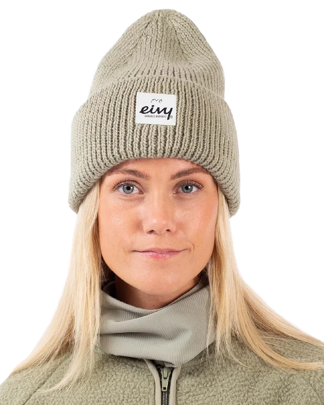 Eivy Easter Rib Wool Women's Beanie - Faded Cloud