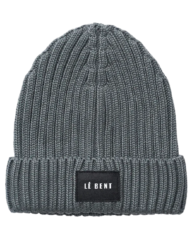 Le Bent The Buddy Beanie - Petrol Grey