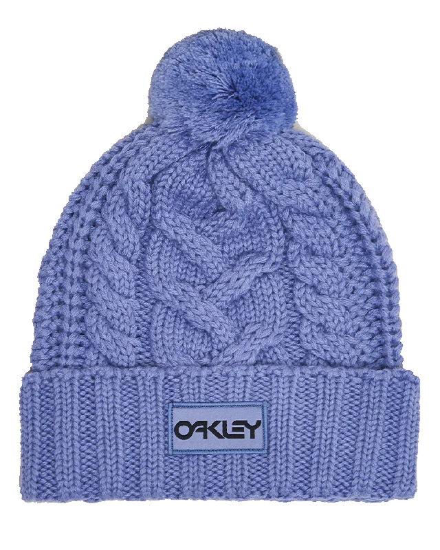 Oakley Harper Pom Beanie - New Lilac