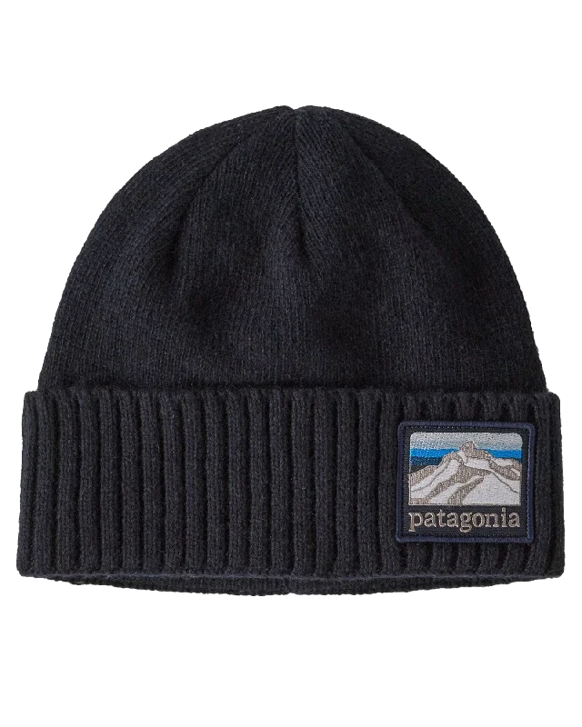 Patagonia Brodeo Beanie - Line Logo Ridge / Classic Navy