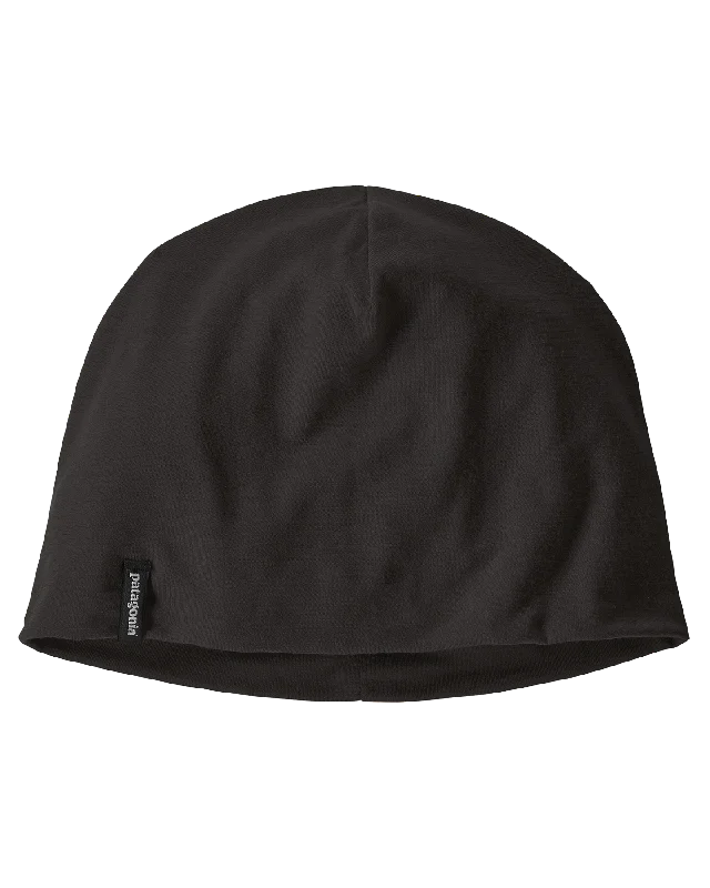 Patagonia Overlook Merino Wool Liner Beanie - Black