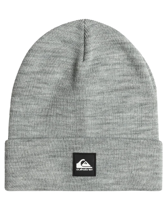 Quiksilver Men's Brigade Beanie - Heather Grey