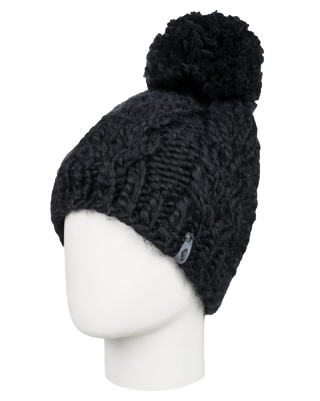 Roxy Women's Winter Beanie - True Black