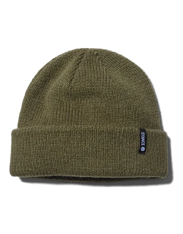 Stance Icon 2 Shallow Beanie | Dark Green