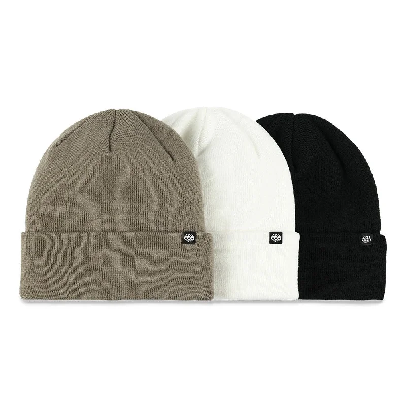 STANDARD ROLL-UP 3 PACK - BEANIES