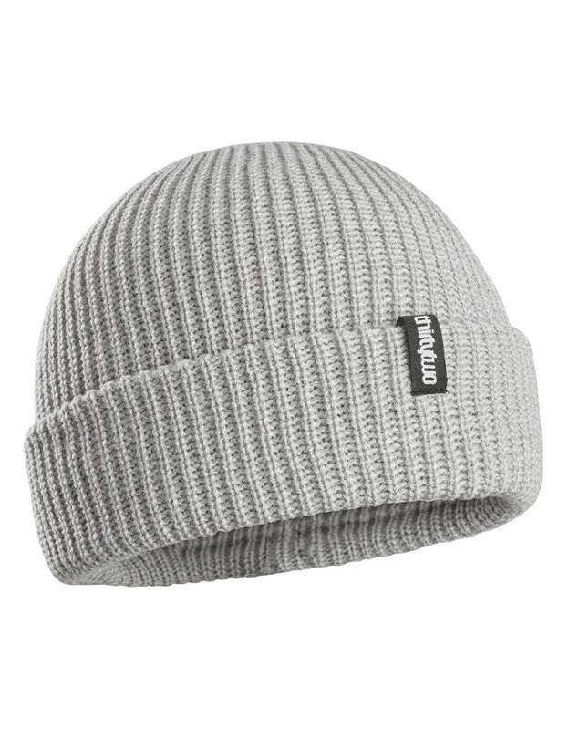 ThirtyTwo Double Wool Beanie | Grey/Heather