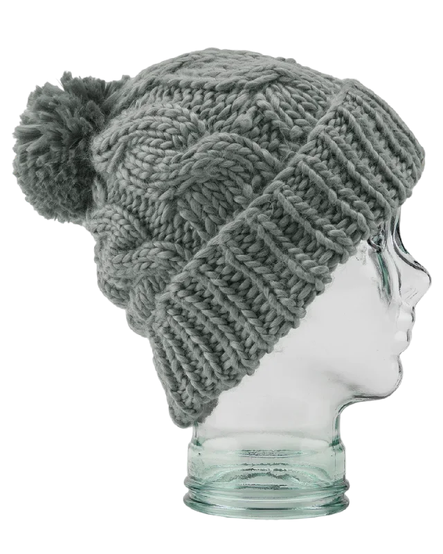 Volcom Hand Knit Beanie - Storm Grey