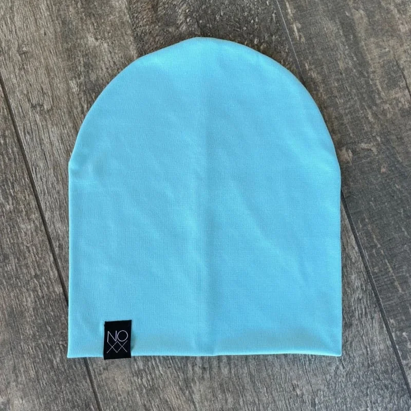 Island Blue | Jersey Knit Beanie - Newborn