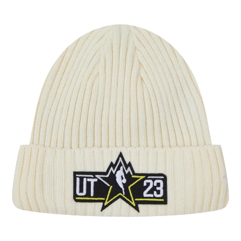 NBA ALL STAR 2023 UNISEX BEANIE (EGGSHELL)