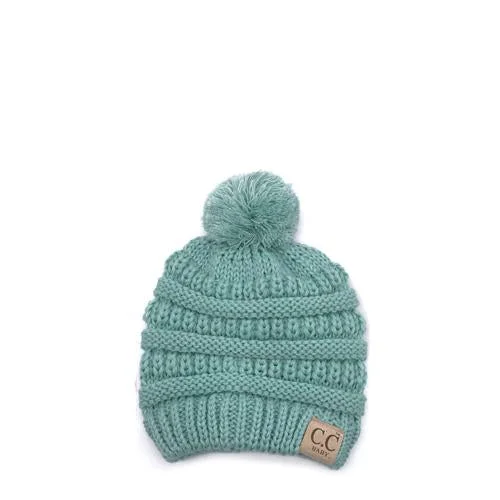 Baby-847 Pale Mint Beanie