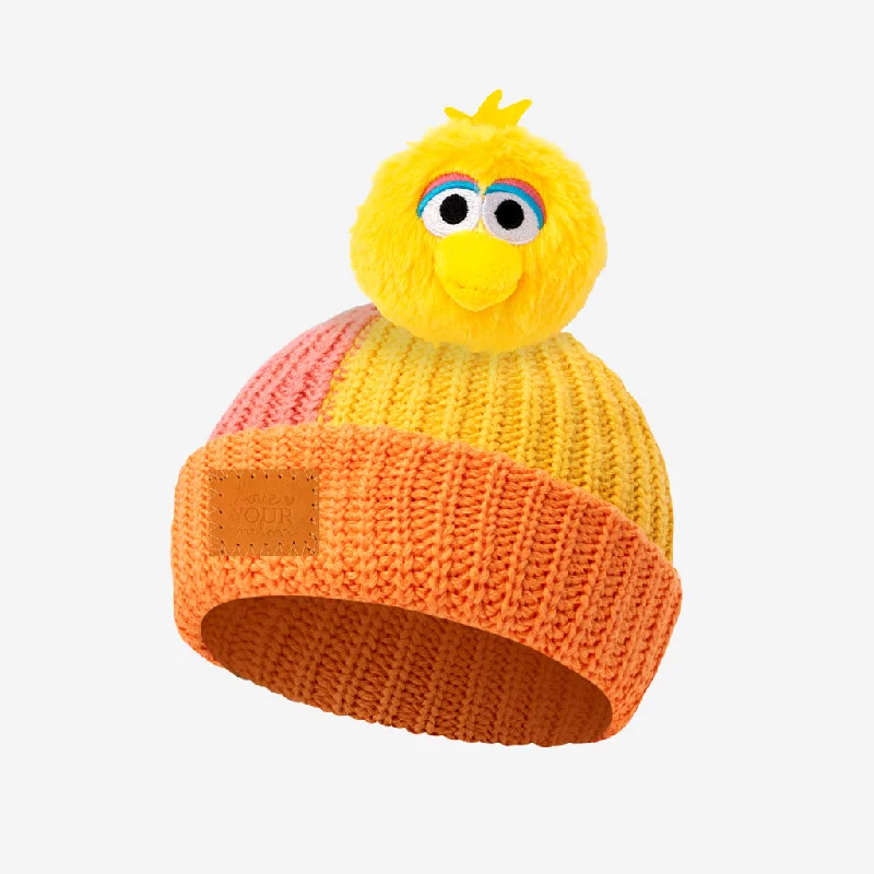 Baby Big Bird Pom Beanie