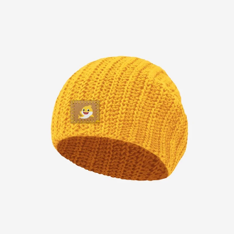 Baby Shark Gold Baby Beanie