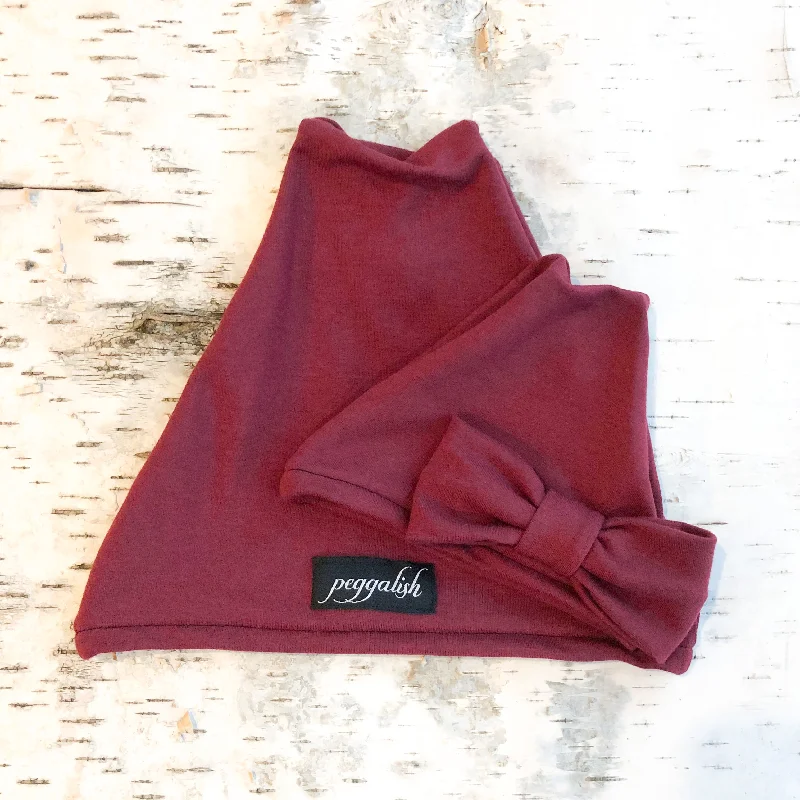 Beanie Hat - Merlot