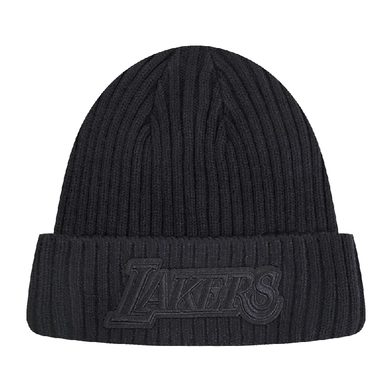 NBA LOS ANGELES LAKERS NEUTRAL BEANIE (BLACK)