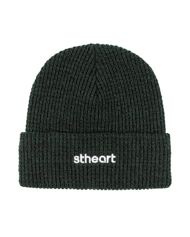 Classic Logo Beanie | Black Emerald