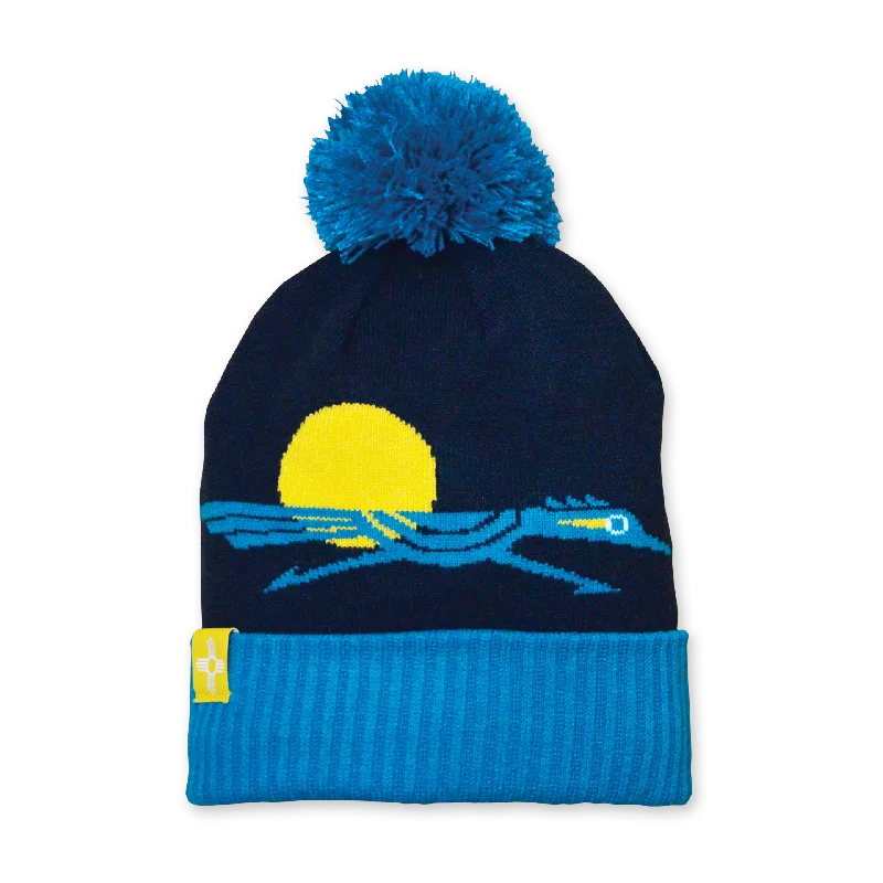 Roadrunner Pom Beanie