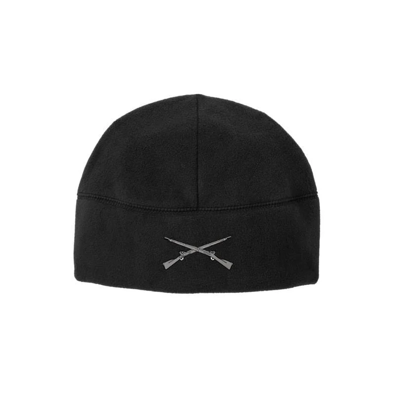 Crossed Rifles Soft Fleece Beanie