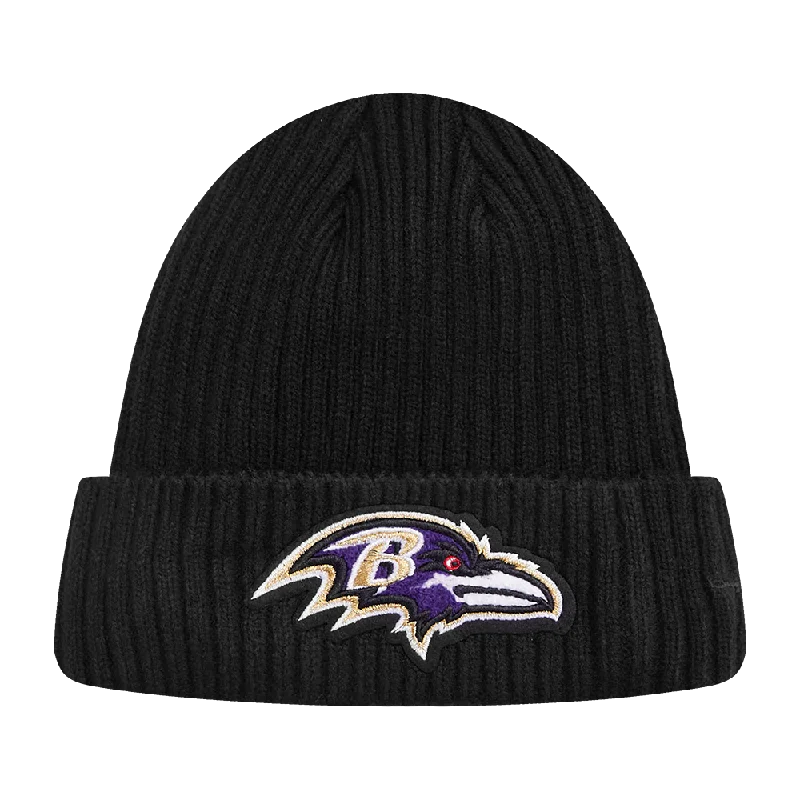 NFL BALTIMORE RAVENS MASH UP BEANIE (BLACK)