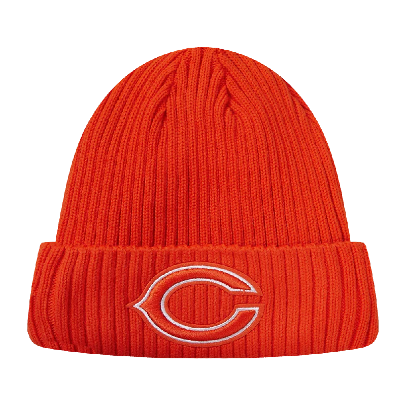 NFL CHICAGO BEARS CLASSIC CORE UNISEX BEANIE (ORANGE)