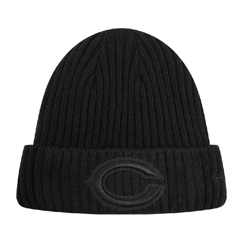 NFL CHICAGO BEARS NEUTRAL UNISEX BEANIE (BLACK)