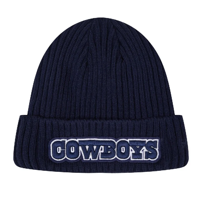 NFL DALLAS COWBOYS CLASSIC CORE UNISEX BEANIE (MIDNIGHT NAVY)