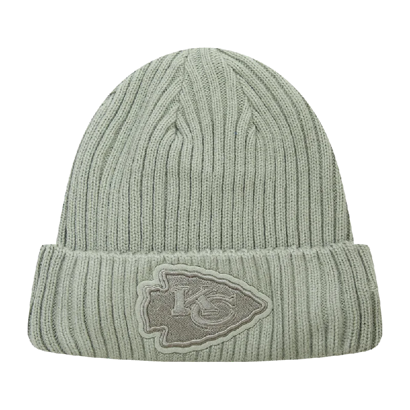 NFL KANSAS CITY CHIEFS NEUTRAL UNISEX BEANIE (MOSS)