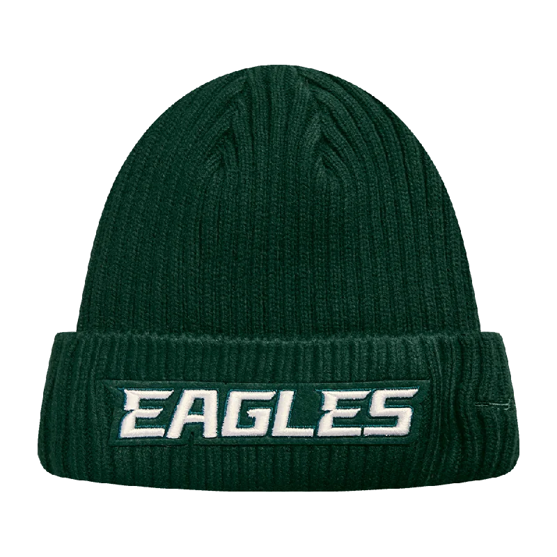 NFL PHILADELPHIA EAGLES CLASSIC CORE UNISEX BEANIE (FOREST GREEN)