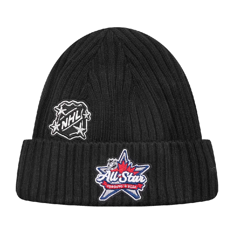 NHL ALL STAR 2024 UNISEX BEANIE (BLACK)