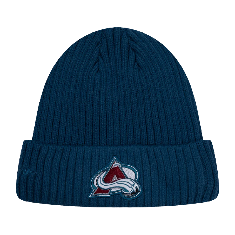 NHL COLORADO AVALANCHE CLASSIC CORE UNISEX KNIT BEANIE (DODGER BLUE)