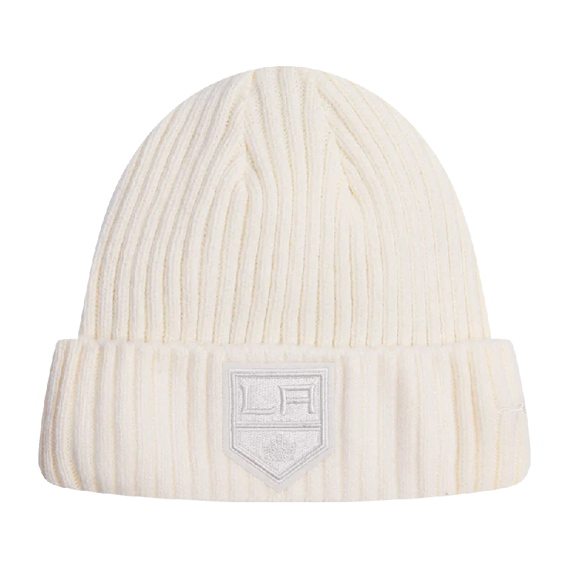 NHL LOS ANGELES KINGS NEUTRAL BEANIE (EGGSHELL)