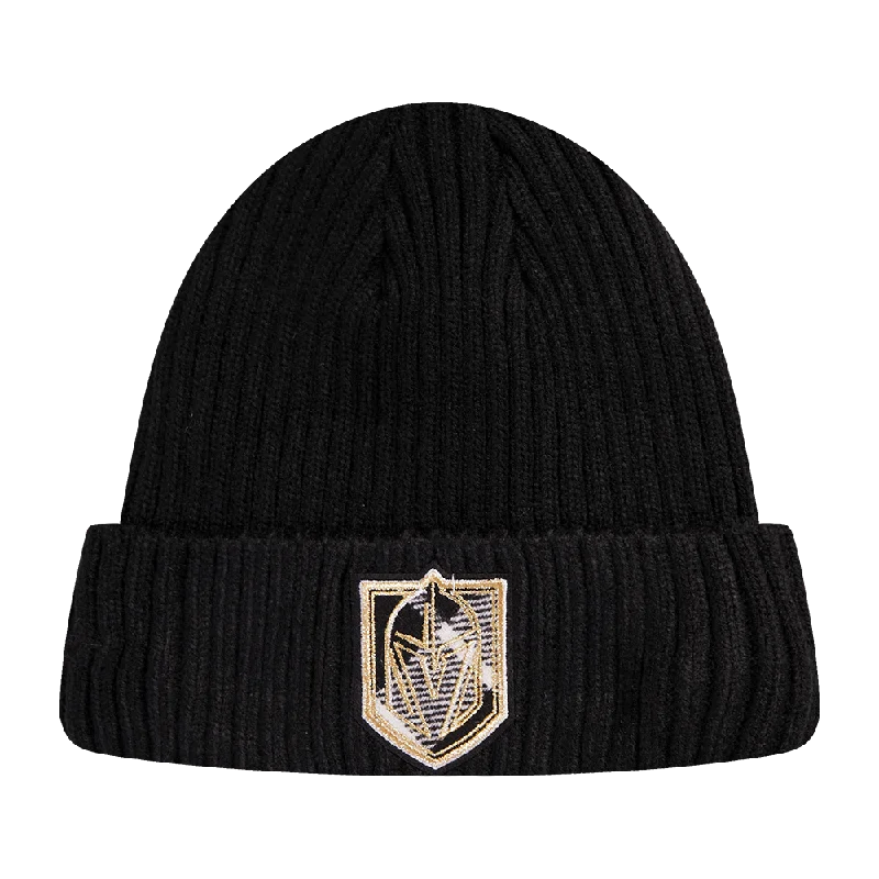 NHL VEGAS GOLDEN KNIGHTS PRO PREP KNIT BEANIE (BLACK)