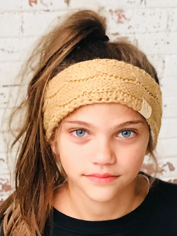 HW-20-KIDS CAMEL HEADWRAP