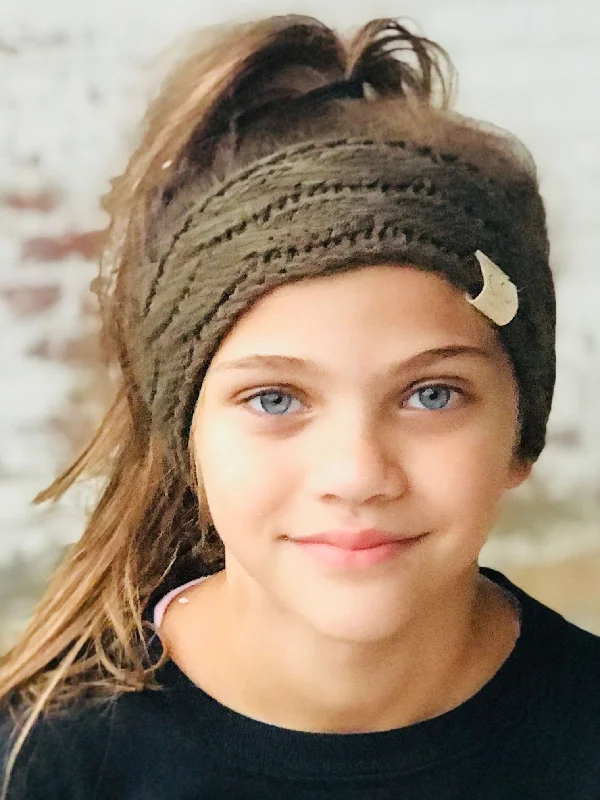 HW-20-KIDS NEW OLIVE HEADWRAP