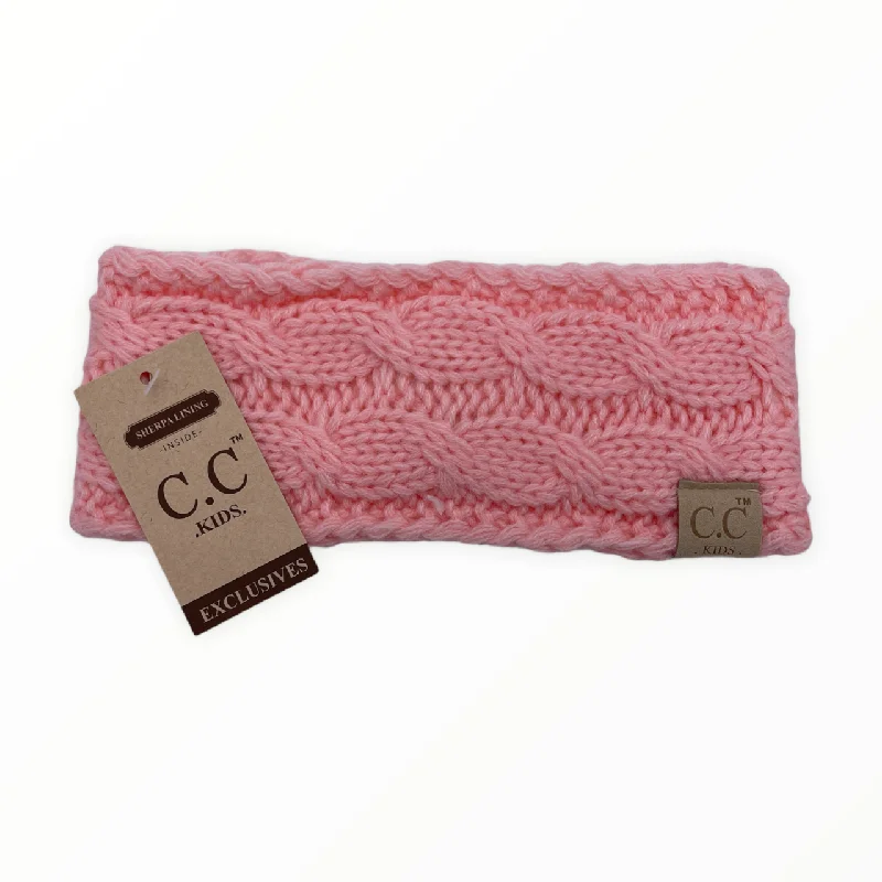 HW-20-KIDS HEADWRAP PALE PINK