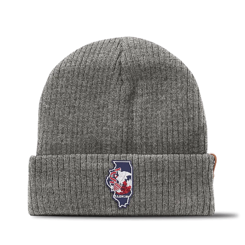 Illinois Patriot Series Essential Beanie