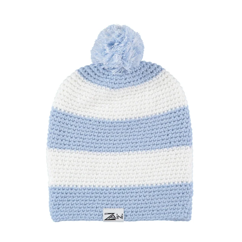 Man City Kids Beanie Bobble Hat