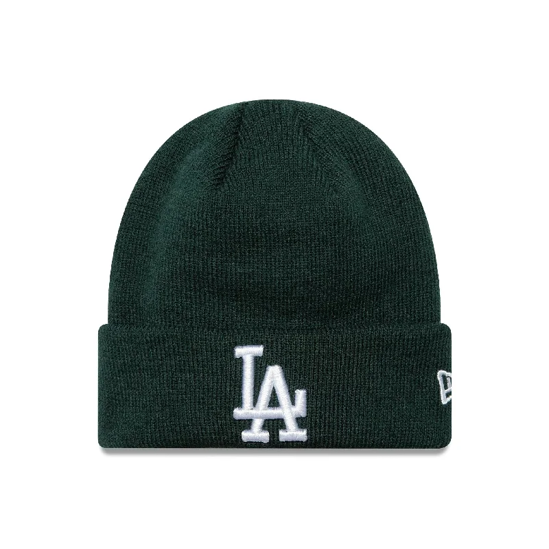 LA Dodgers Infant League Essential Dark Green Cuff Knit Beanie Hat