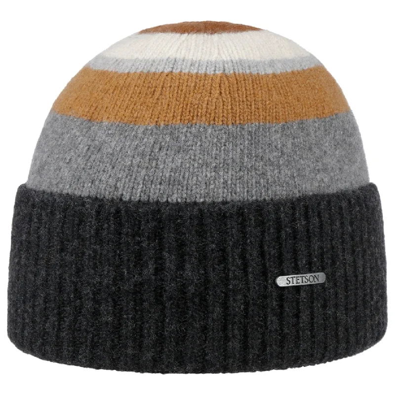 Lascover Wool Beanie with Cuff by Stetson