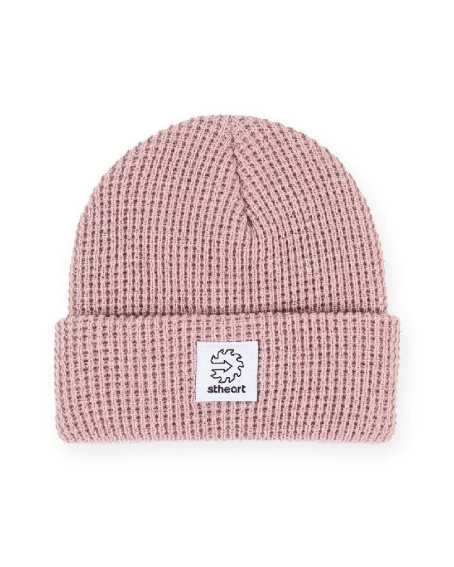 Logo Beanie | Faded Rose