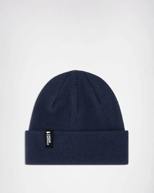 McCloud Merino Beanie - Midnight